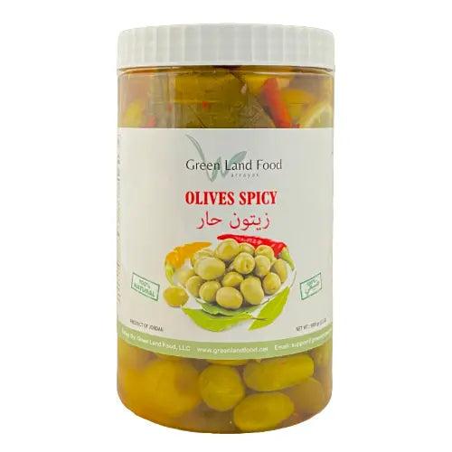 Green Olives Spicy 1 Kilogram