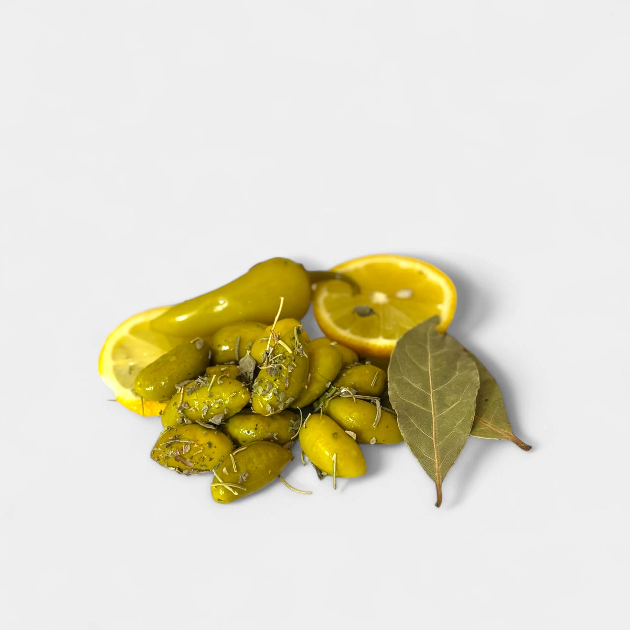 زيتون أخضر بلدي - 1.75 رطل