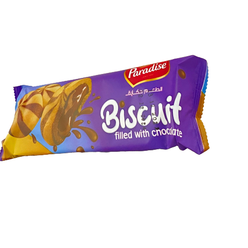 Biscuits filled with Chocolates
