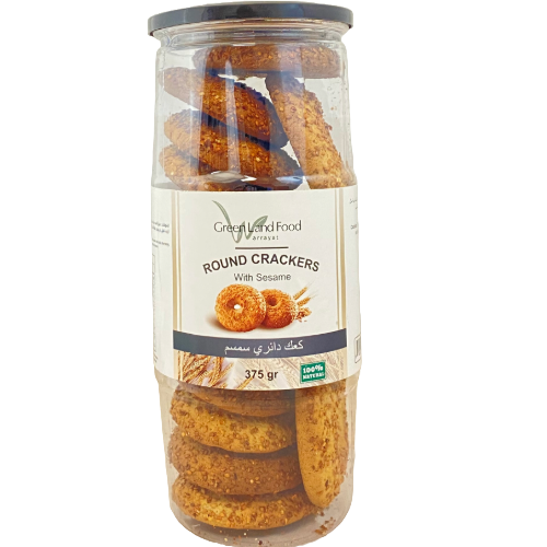Round Crackers Sesame
