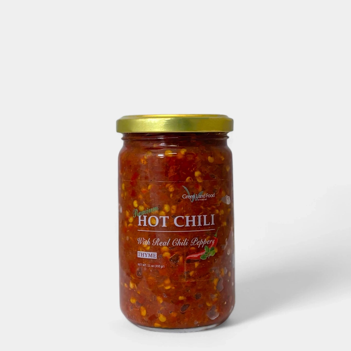 الفلفل الأحمر المطحون مع الزعتر