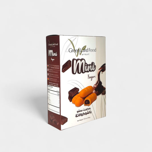 Mini Fingers with Chocolate