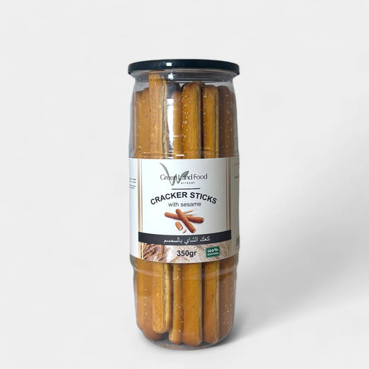 Cracker Sticks with Sesame
