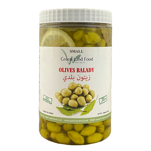 Green Olives Balady - 1 KILO (New Size)