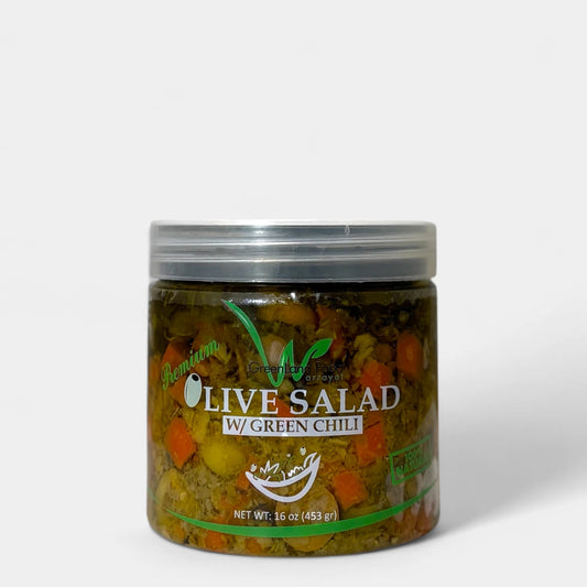 Olive Salad with Green Chili
