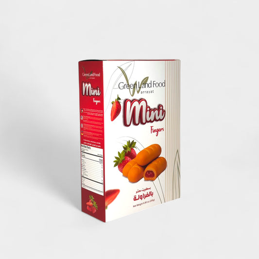 Mini Fingers with Strawberry