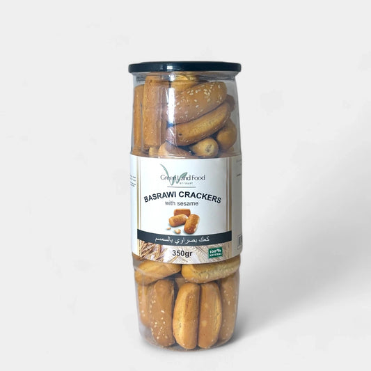 Basrawi Crackers with Sesame